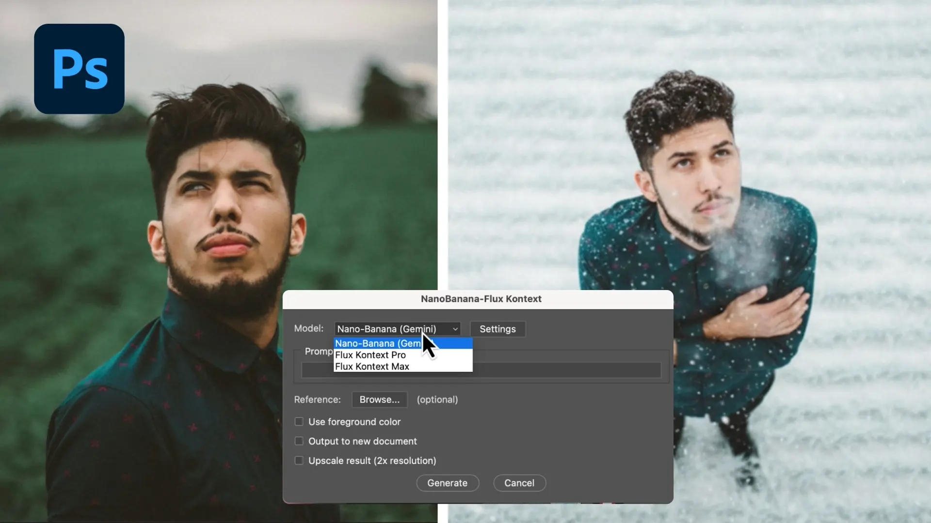 NanoBanana Photoshop Script