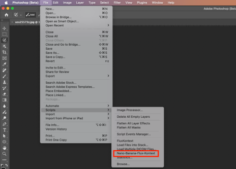 Nano Banana Photoshop Script Installation - AI-powered Photoshop plugin setup